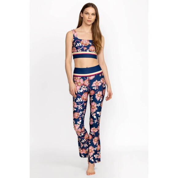 Johnny Was Bee Active Baby Bell Montreux Yoga Pants Size XL NWT $210 RETAIL! - Picture 1 of 8